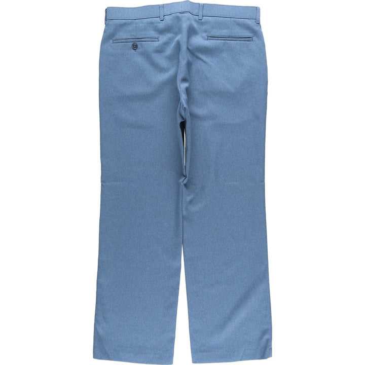 Vintage 1980'S Levi's Action Slacks, Made in USA, Men's, Size W35 unclear Blue type light blue Vintage Second Hand