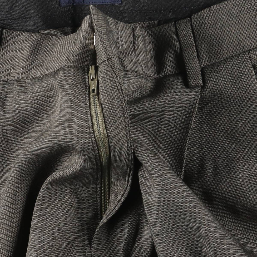 2000'S Dockers Two-pleat Slacks Men's Size W33 polyester gray type Vintage Second Hand