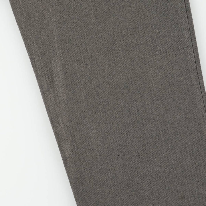 2000'S Dockers Two-pleat Slacks Men's Size W33 polyester gray type Vintage Second Hand