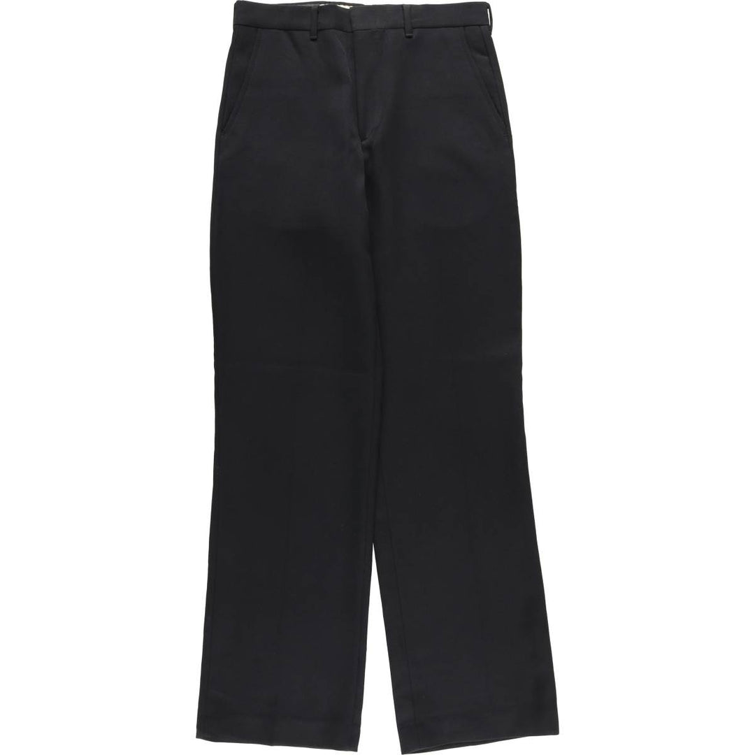 Vintage 70s-80'S COMFORT ACTION Men's Slacks, Made in USA, Size W30 unclear black type Vintage Second Hand