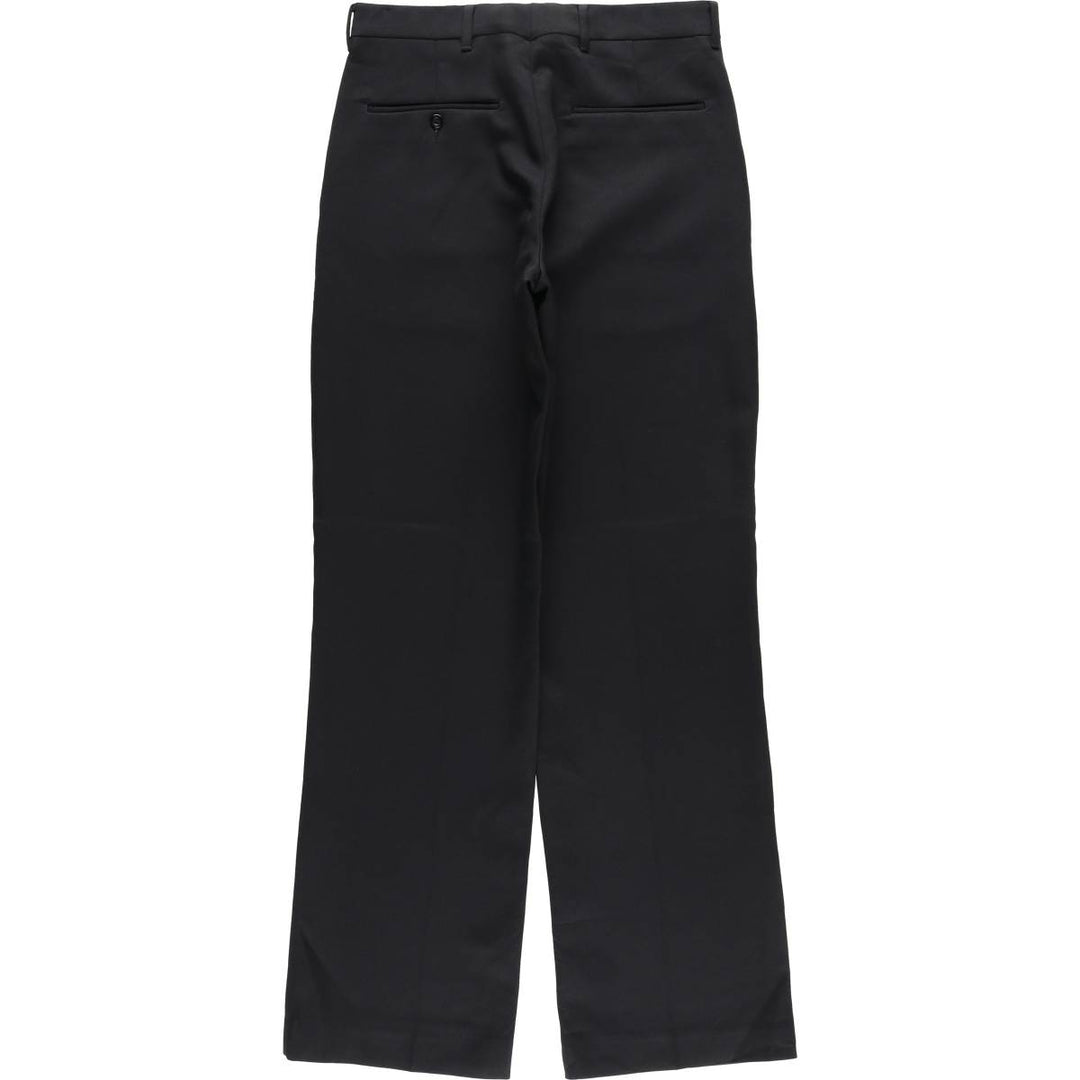 Vintage 70s-80'S COMFORT ACTION Men's Slacks, Made in USA, Size W30 unclear black type Vintage Second Hand