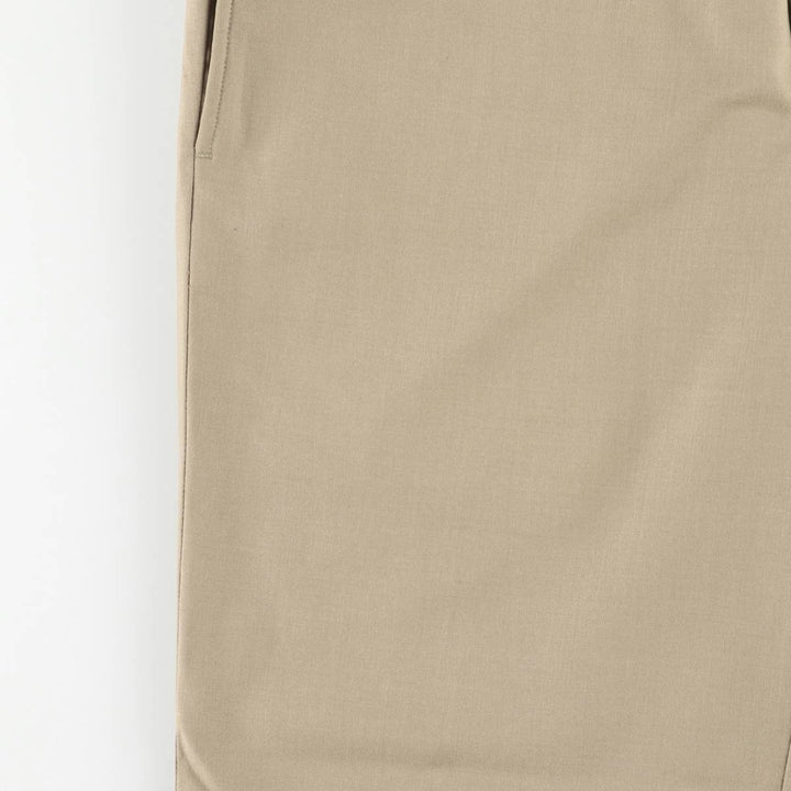 Ralph Lauren LAUREN TOTAL COMFORT wool pants, men's size W37. wool Beige type Vintage Second Hand