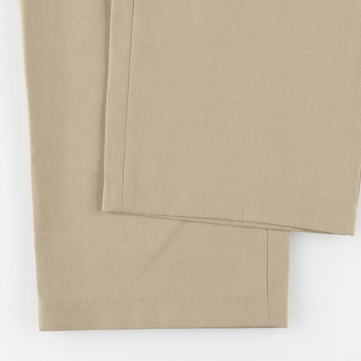Ralph Lauren LAUREN TOTAL COMFORT wool pants, men's size W37. wool Beige type Vintage Second Hand
