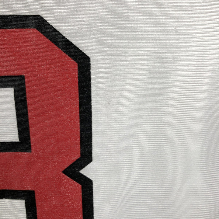 Champion Authentic Athletic Apparel NBA Chicago Bulls Game Shirt Replica Uniform (Men's XL equivalent) - 2000s polyester white type Vintage Second Hand