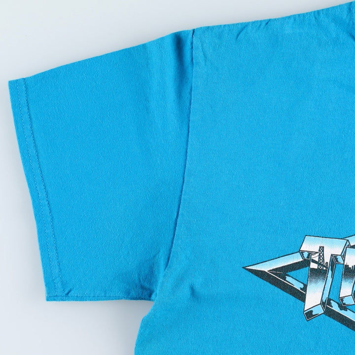 Thrasher surf/skate T-shirt, men's size M cotton Blue type light blue Vintage Second Hand