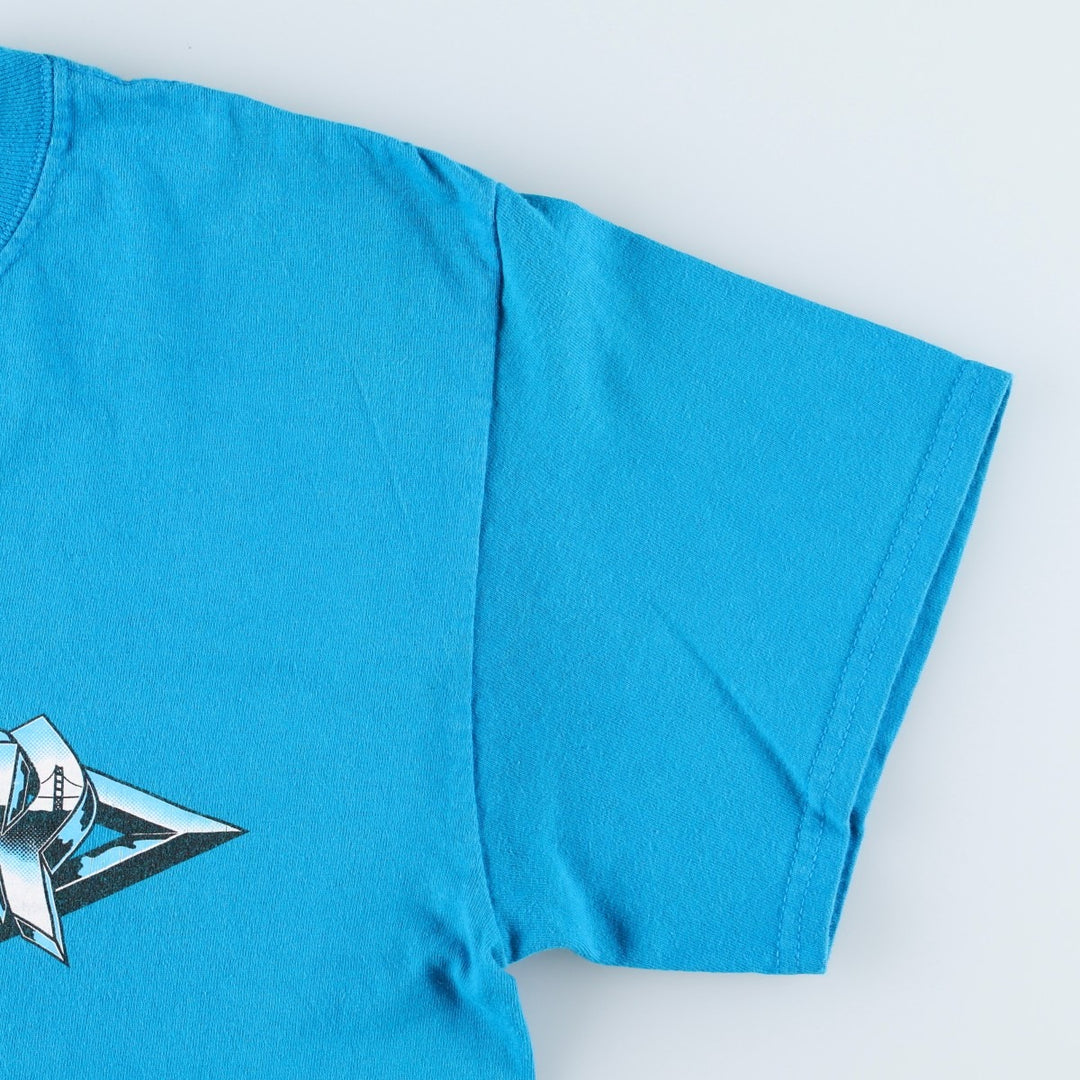 Thrasher surf/skate T-shirt, men's size M cotton Blue type light blue Vintage Second Hand