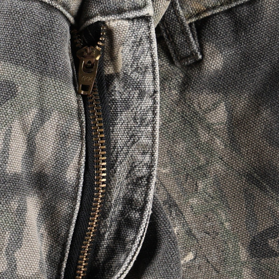 2000'S Columbia Camouflage Pattern Realtree Camo Duck Painter Pants Men's W36 (approx.) cotton Khaki type brown Vintage Second Hand