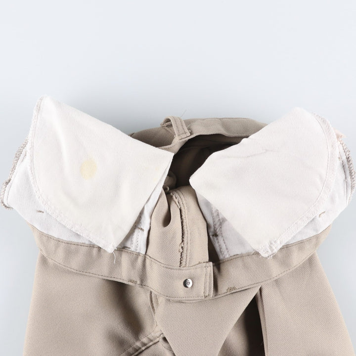 90'S Levi's STA-PREST flared pants (10517-6122), made in the USA, men's, size 35, vintage polyester Beige type Vintage Second Hand