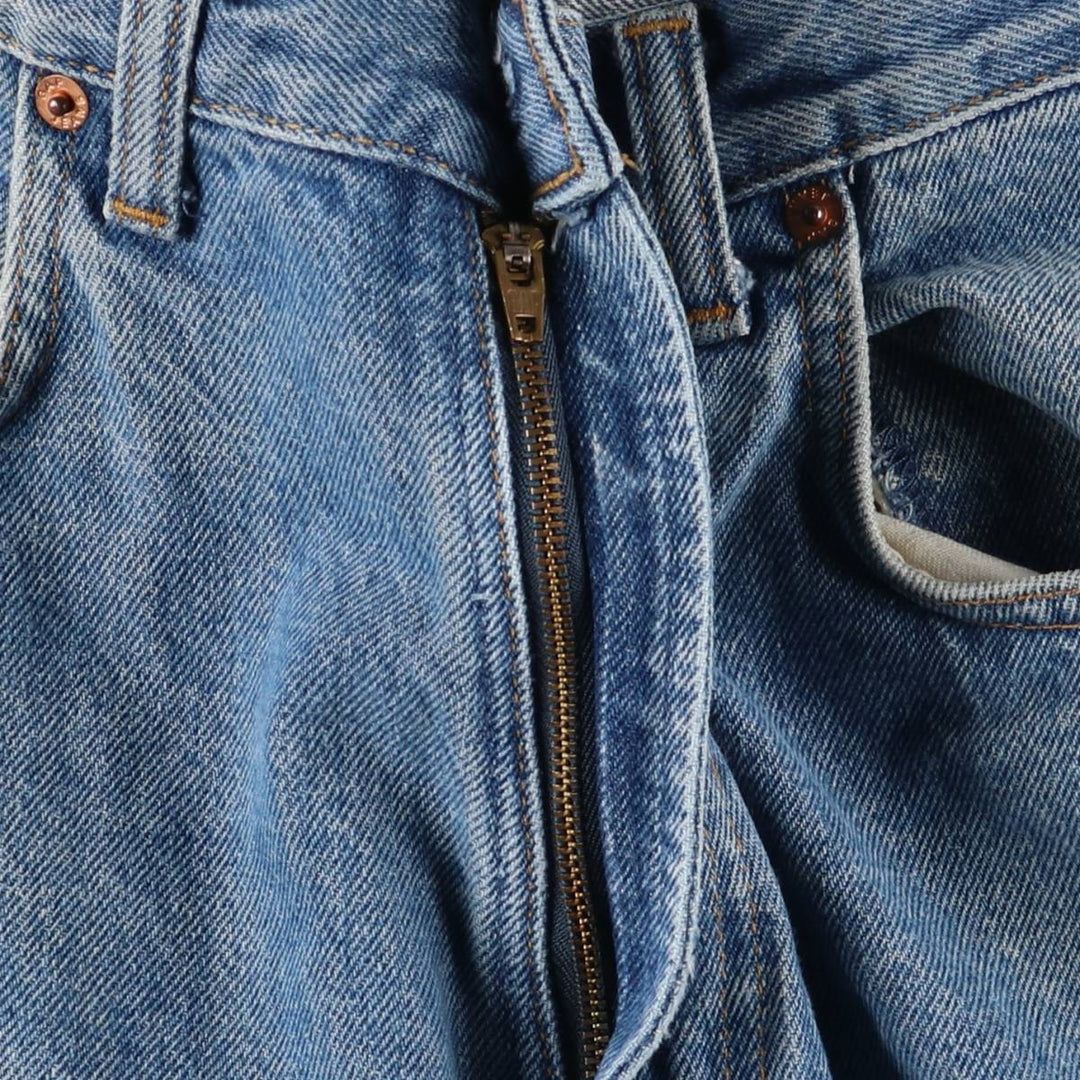 Vintage 90s-00'S GAP Blue Jeans loose tapered denim pants, made in Canada, men's size W34. cotton blue type Vintage Second Hand