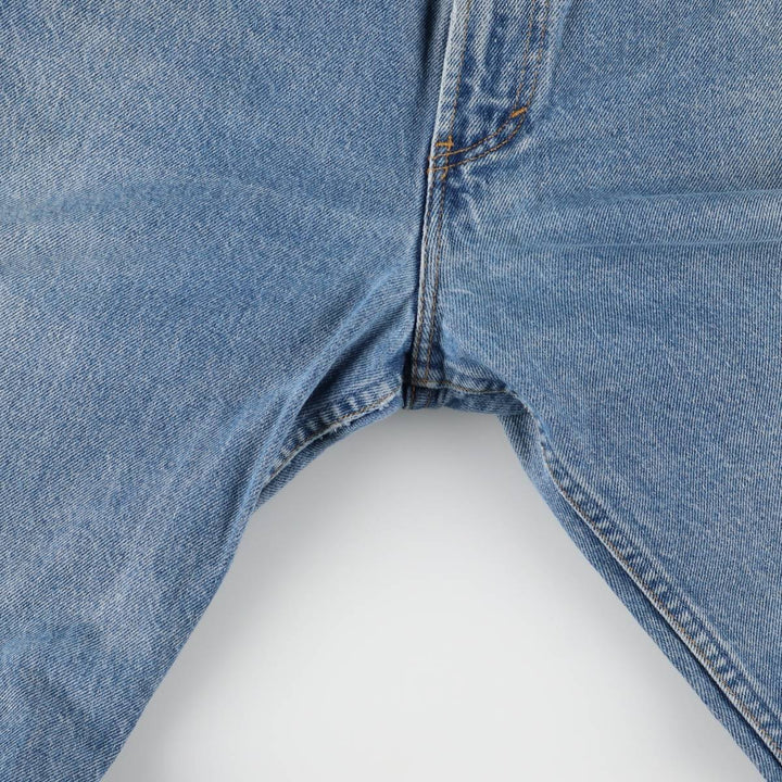 Vintage 90s-00'S GAP Blue Jeans loose tapered denim pants, made in Canada, men's size W34. cotton blue type Vintage Second Hand