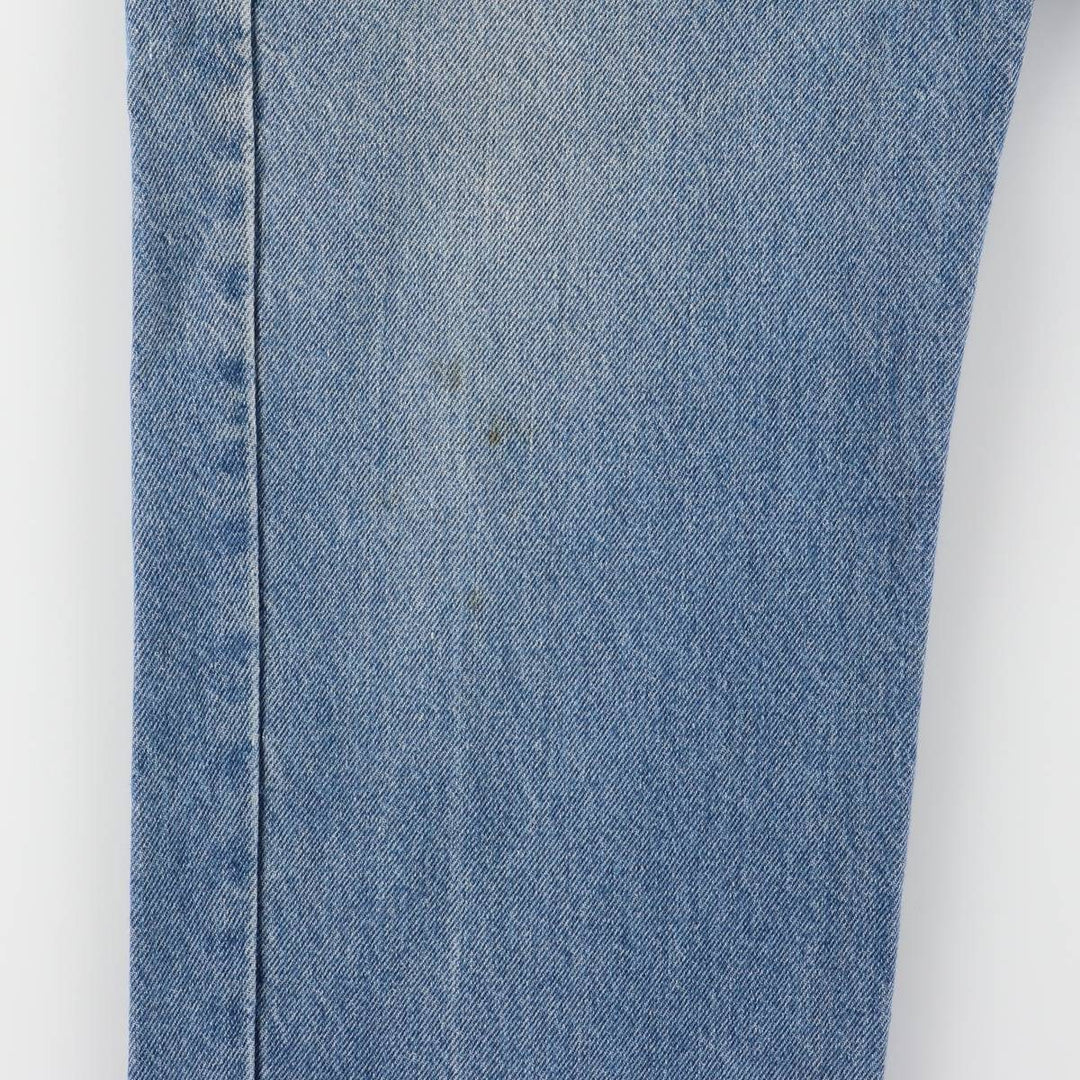 Vintage 90s-00'S GAP Blue Jeans loose tapered denim pants, made in Canada, men's size W34. cotton blue type Vintage Second Hand