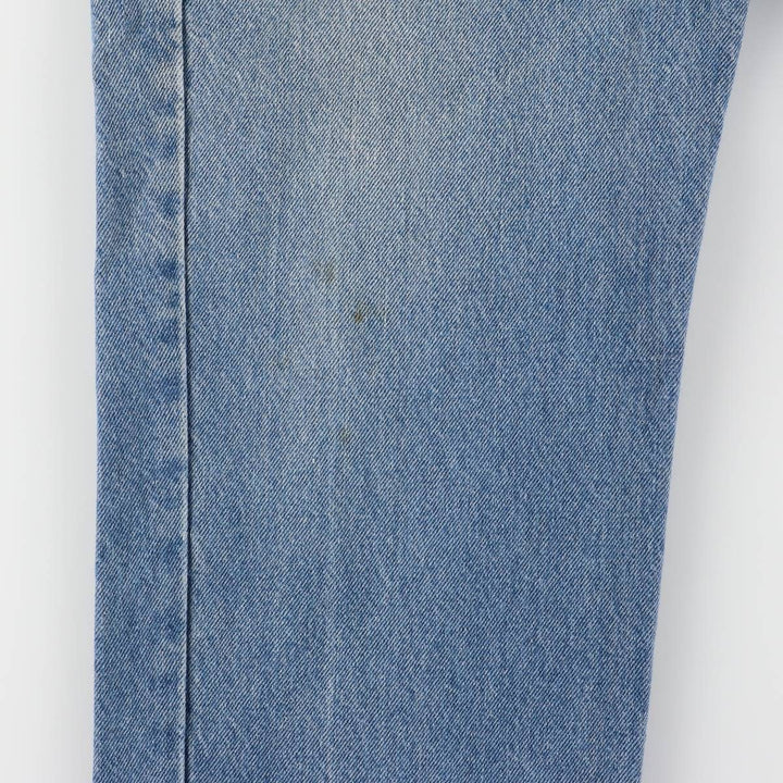 Vintage 90s-00'S GAP Blue Jeans loose tapered denim pants, made in Canada, men's size W34. cotton blue type Vintage Second Hand