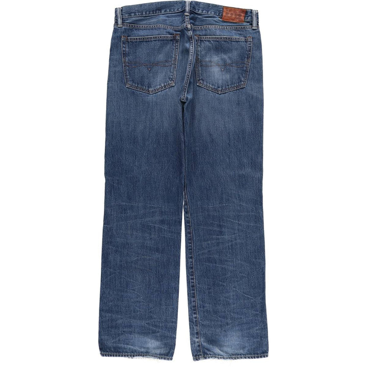 Ralph Lauren POLO RALPH LAUREN straight denim pants for men, W37 equivalent cotton blue type Vintage Second Hand