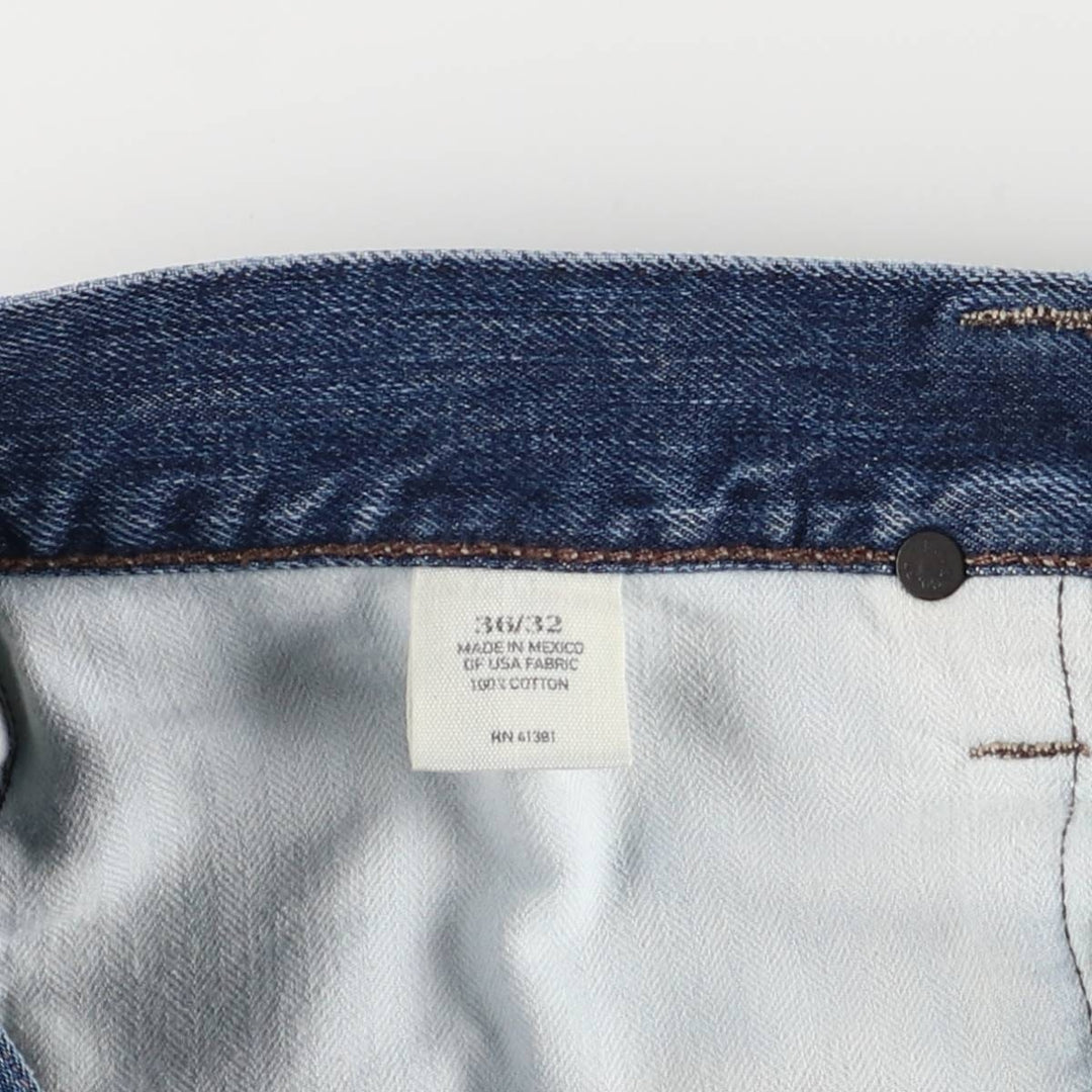 Ralph Lauren POLO RALPH LAUREN straight denim pants for men, W37 equivalent cotton blue type Vintage Second Hand