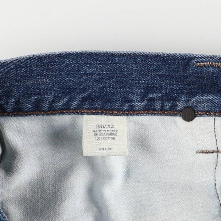 Ralph Lauren POLO RALPH LAUREN straight denim pants for men, W37 equivalent cotton blue type Vintage Second Hand