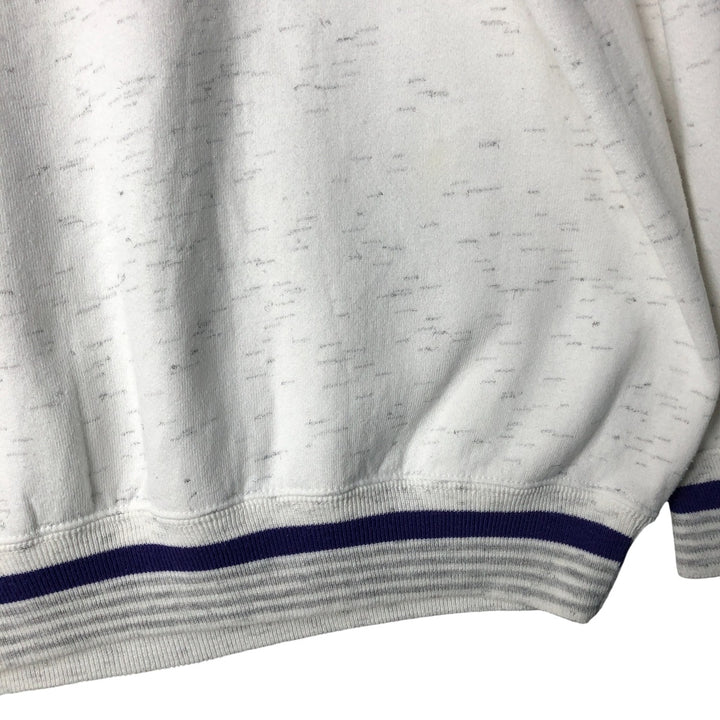 90'S Oneita Power-Sweats plain blank sweatshirt, made in the USA, men's size XL, vintage cotton gray type Vintage Second Hand