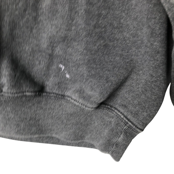 Vintage 90s-00'S Hanes Ultimate Cotton plain blank sweatshirt, men's size L cotton Charcoal Vintage Second Hand