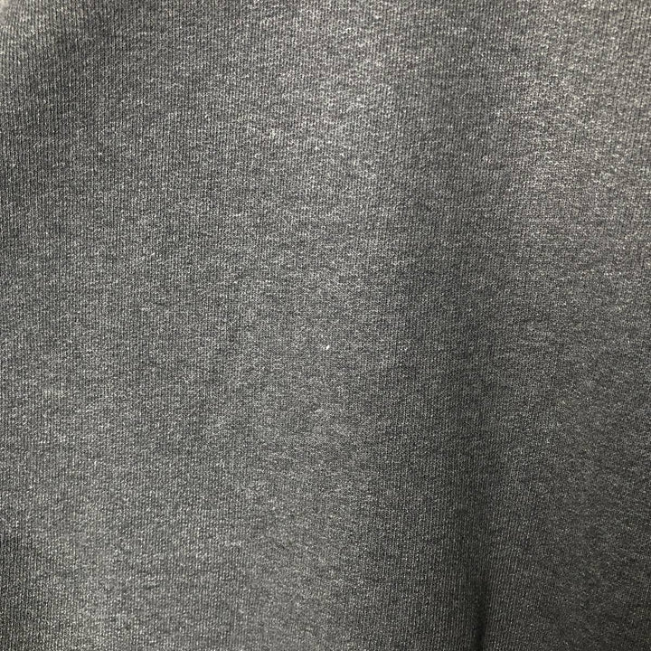 Vintage 90s-00'S Hanes Ultimate Cotton plain blank sweatshirt, men's size L cotton Charcoal Vintage Second Hand