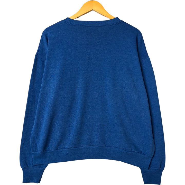 Vintage 90'S Steinwurtzel blank sweatshirt, made in the USA, men's size XL cotton blue type Vintage Second Hand