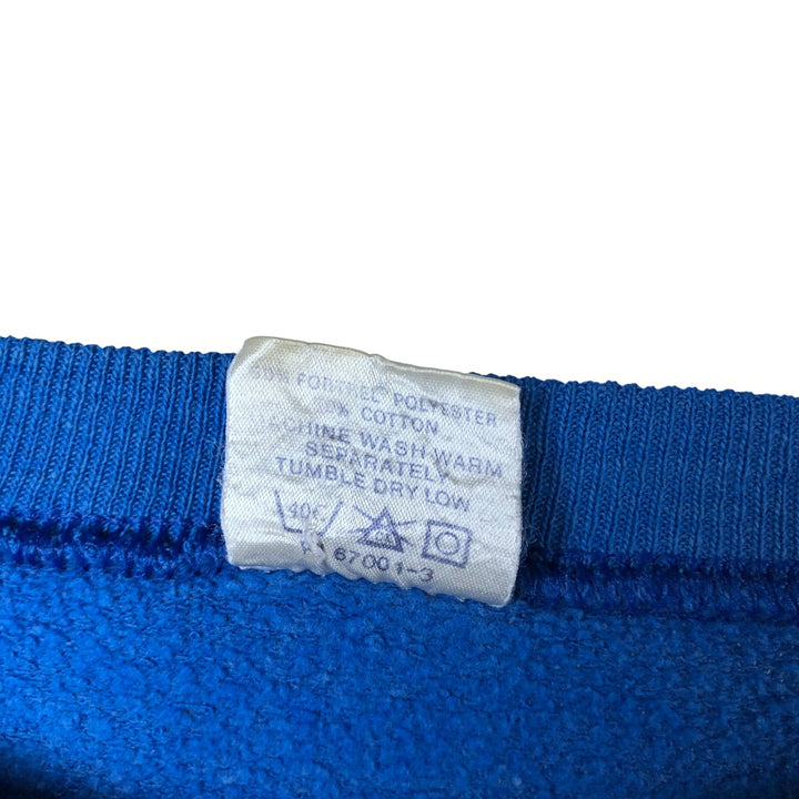 Vintage 90'S Steinwurtzel blank sweatshirt, made in the USA, men's size XL cotton blue type Vintage Second Hand