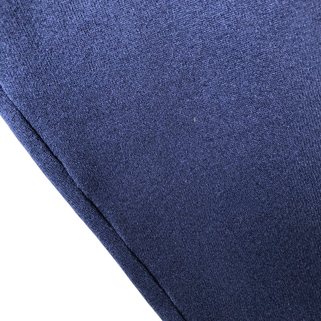 Vintage 90'S CHIC mock neck plain blank sweatshirt, made in the USA, men's size XL cotton navy blue type Vintage Second Hand