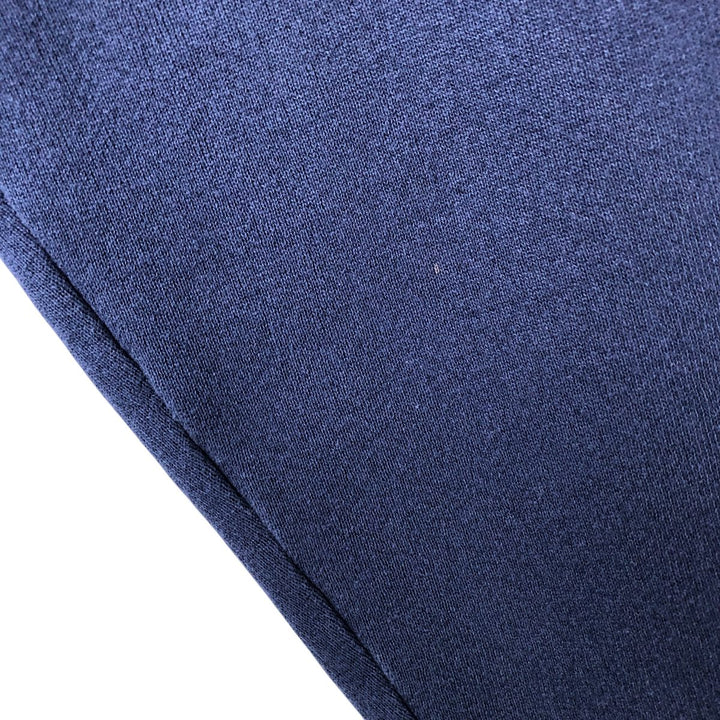 Vintage 90'S CHIC mock neck plain blank sweatshirt, made in the USA, men's size XL cotton navy blue type Vintage Second Hand