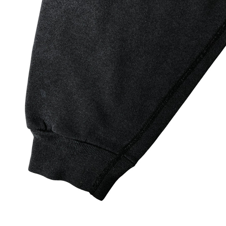 Vintage 90'S Tultex blank sweatshirt, made in the USA, men's size XL. cotton black type Vintage Second Hand