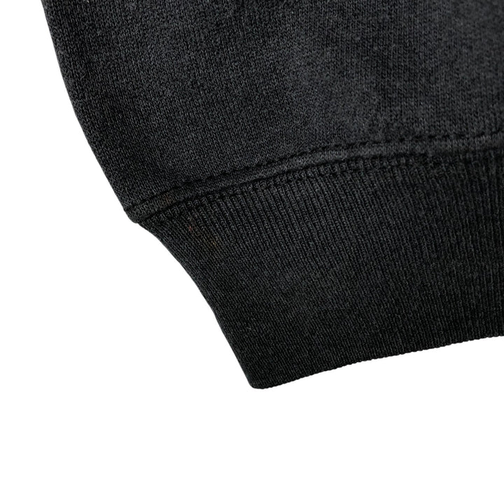 Vintage 90'S Tultex blank sweatshirt, made in the USA, men's size XL. cotton black type Vintage Second Hand