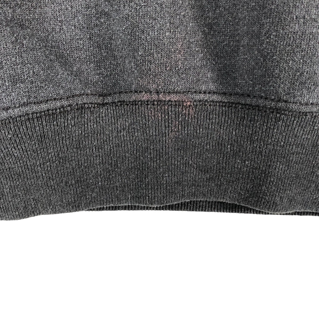 Vintage 90'S Tultex blank sweatshirt, made in the USA, men's size XL. cotton black type Vintage Second Hand