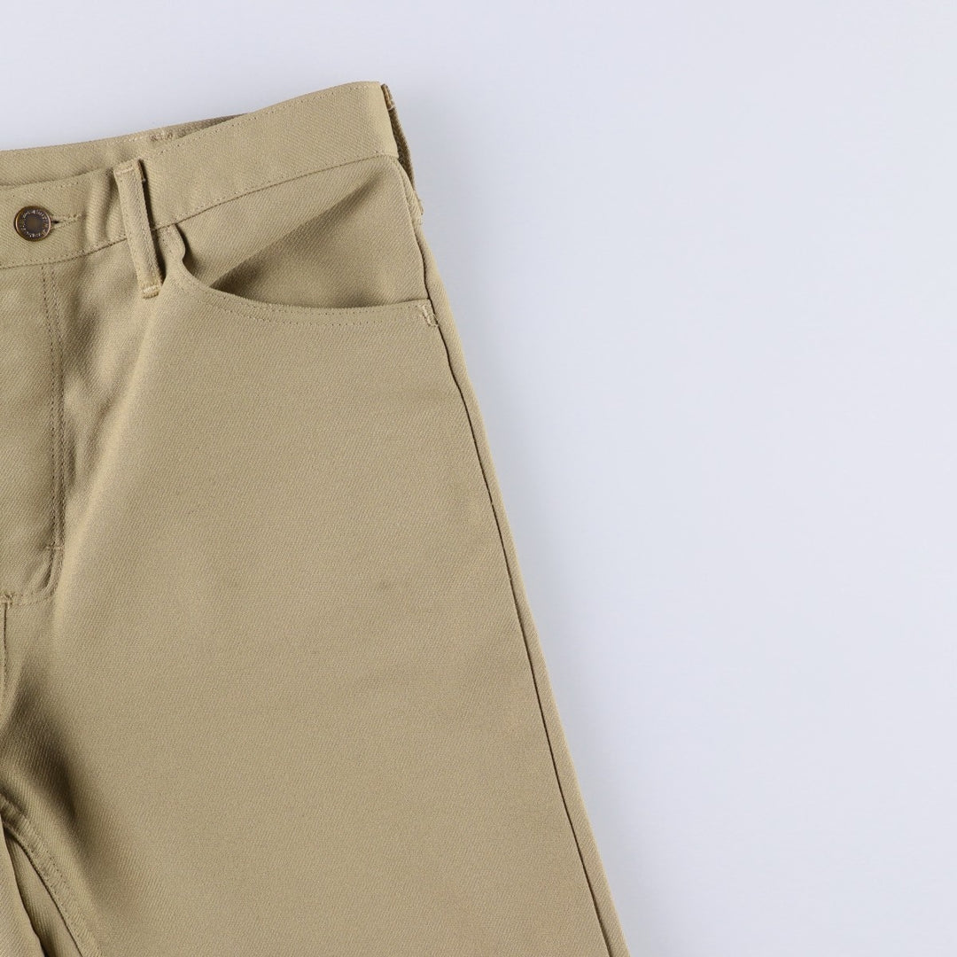 80s-90'S Wrangler USA-made men's size W33 equivalent vintage unclear Beige type Vintage Second Hand