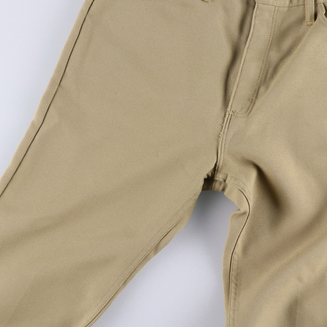 80s-90'S Wrangler USA-made men's size W33 equivalent vintage unclear Beige type Vintage Second Hand