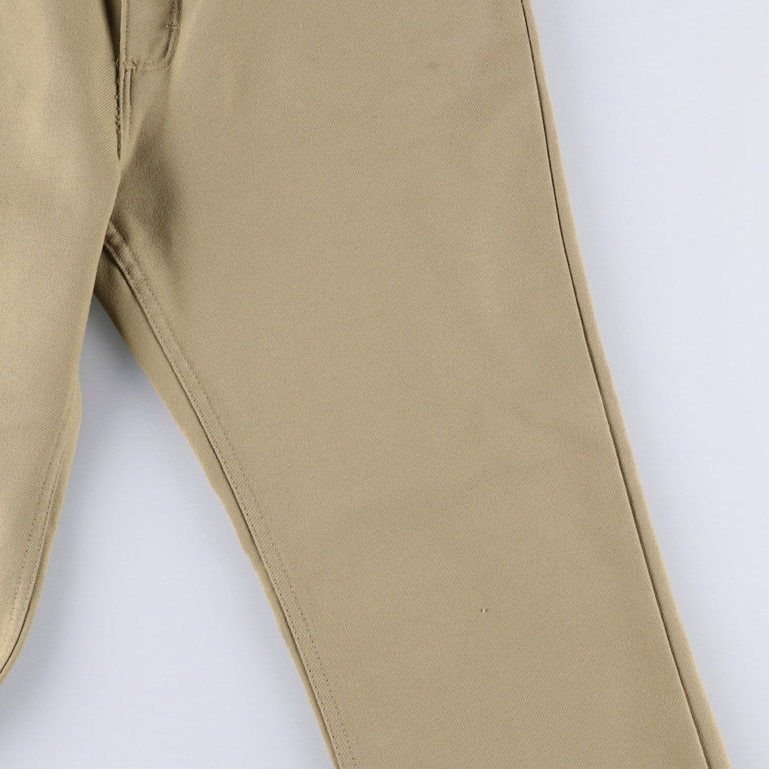 80s-90'S Wrangler USA-made men's size W33 equivalent vintage unclear Beige type Vintage Second Hand