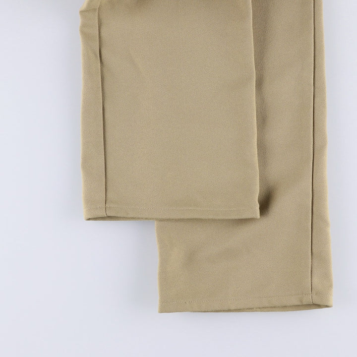 80s-90'S Wrangler USA-made men's size W33 equivalent vintage unclear Beige type Vintage Second Hand