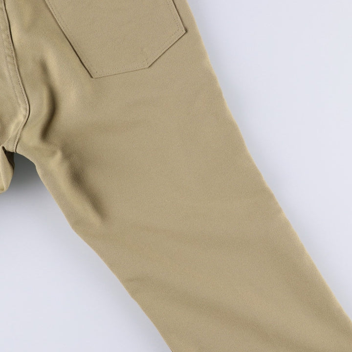 80s-90'S Wrangler USA-made men's size W33 equivalent vintage unclear Beige type Vintage Second Hand