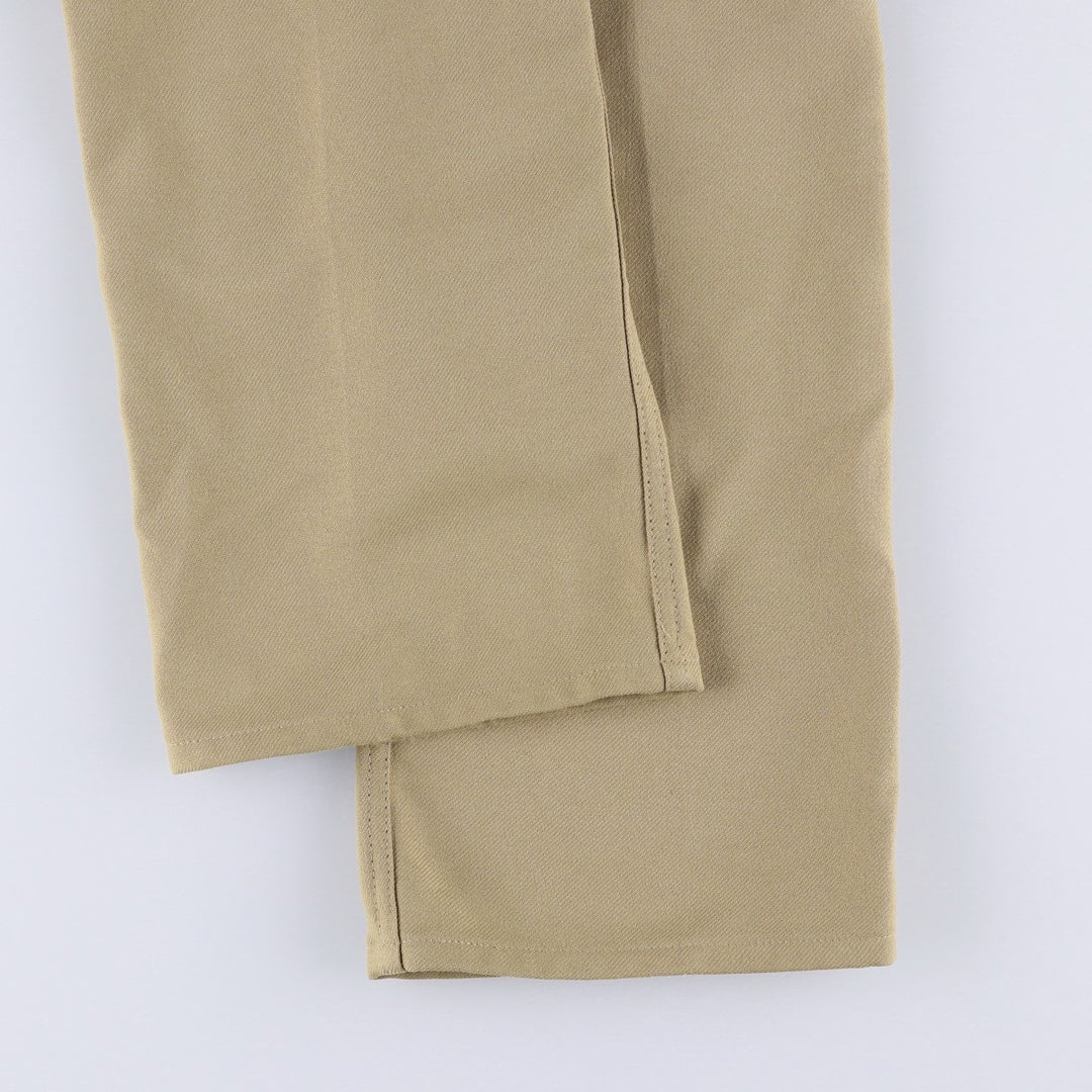 80s-90'S Wrangler USA-made men's size W33 equivalent vintage unclear Beige type Vintage Second Hand
