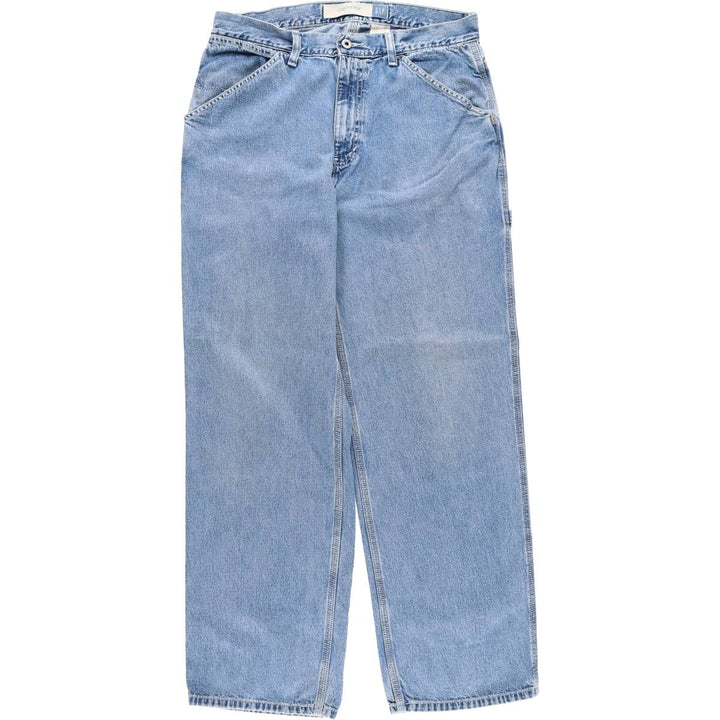 GAP Carpenter Denim Painter Pants, Men's, Size W35 cotton blue type Vintage Second Hand