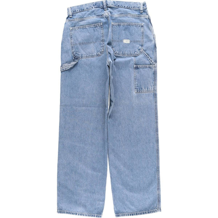 GAP Carpenter Denim Painter Pants, Men's, Size W35 cotton blue type Vintage Second Hand
