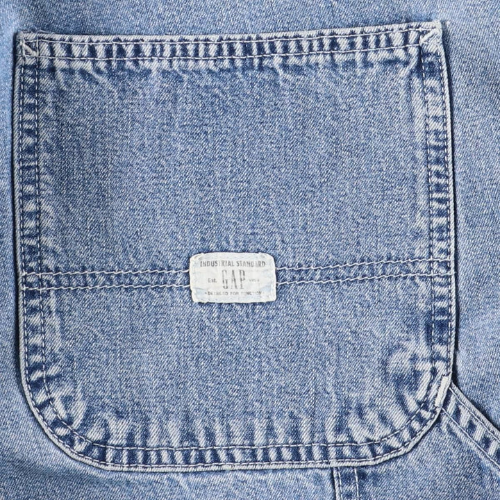 GAP Carpenter Denim Painter Pants, Men's, Size W35 cotton blue type Vintage Second Hand