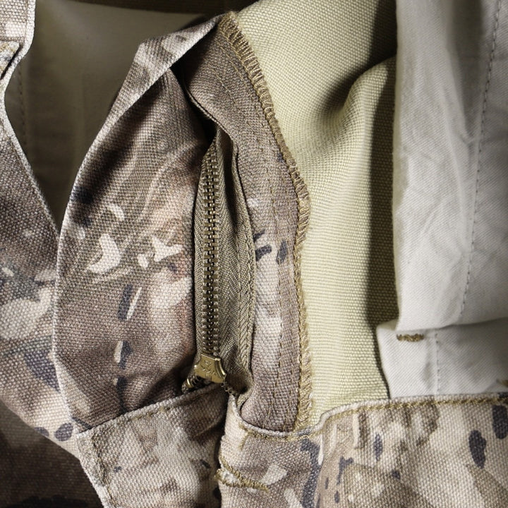 Carhartt WORK IN PROGRESS SINGLE KNEE PANT Camouflage Pattern Duck Painter Pants Men's W37 (approx.) Organic cotton Khaki type Vintage Second Hand