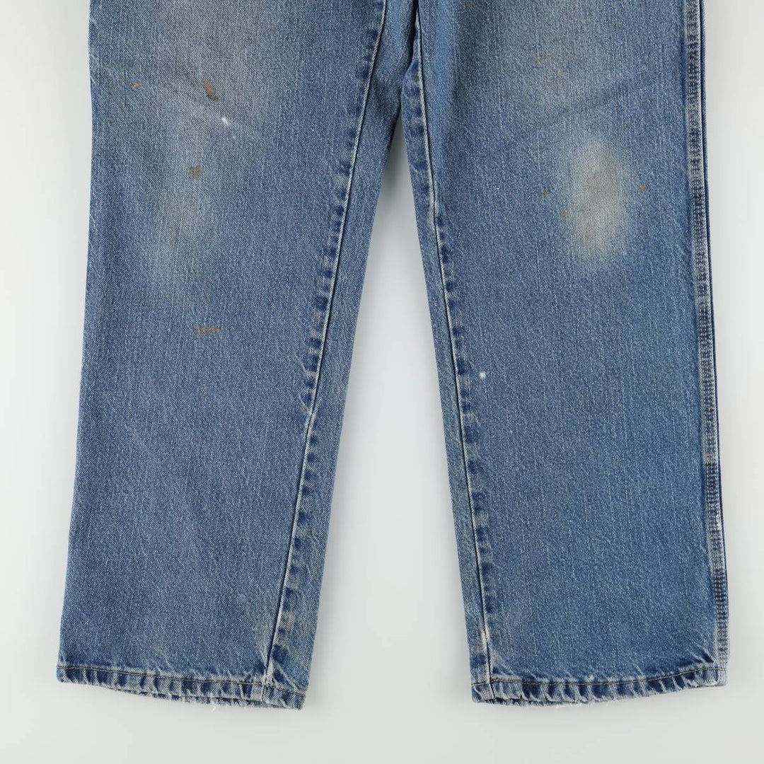 Dickies denim painter pants for men, equivalent to W34 cotton blue type Vintage Second Hand