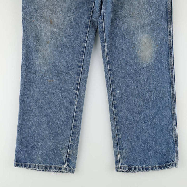 Dickies denim painter pants for men, equivalent to W34 cotton blue type Vintage Second Hand
