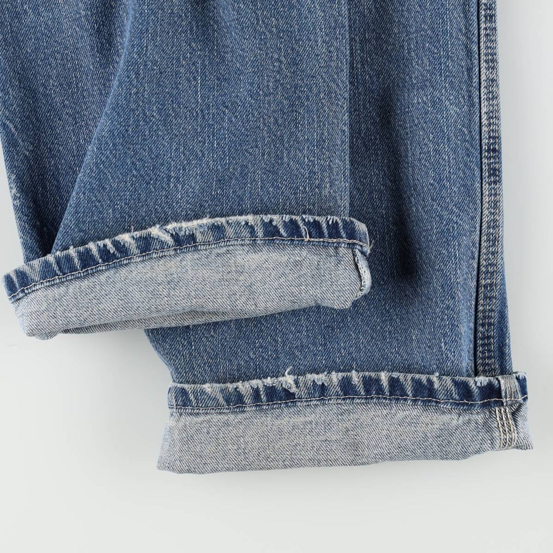 Dickies denim painter pants for men, equivalent to W34 cotton blue type Vintage Second Hand
