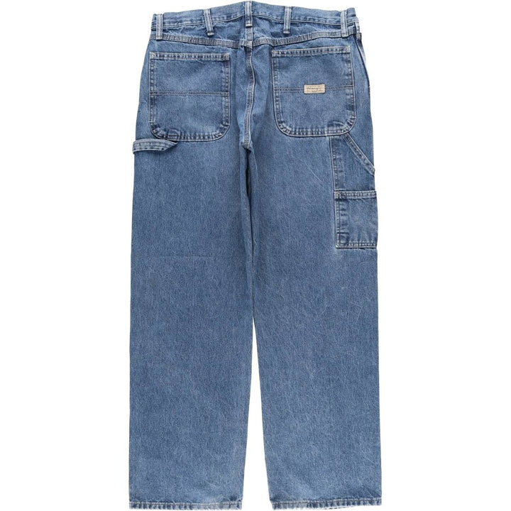 Wrangler Denim Painter Pants for Men, W35 cotton blue type Vintage Second Hand