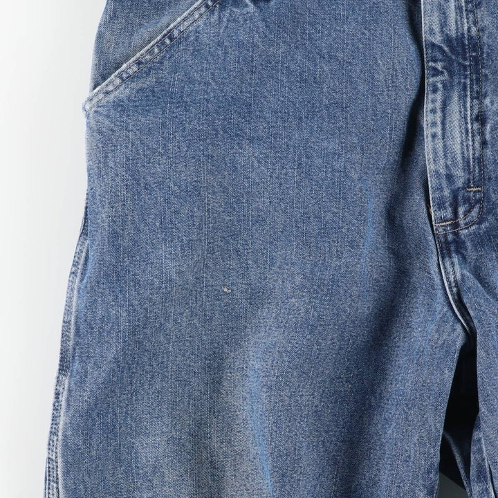 Wrangler Denim Painter Pants for Men, W35 cotton blue type Vintage Second Hand