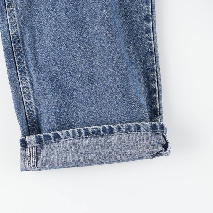 Wrangler Denim Painter Pants for Men, W35 cotton blue type Vintage Second Hand