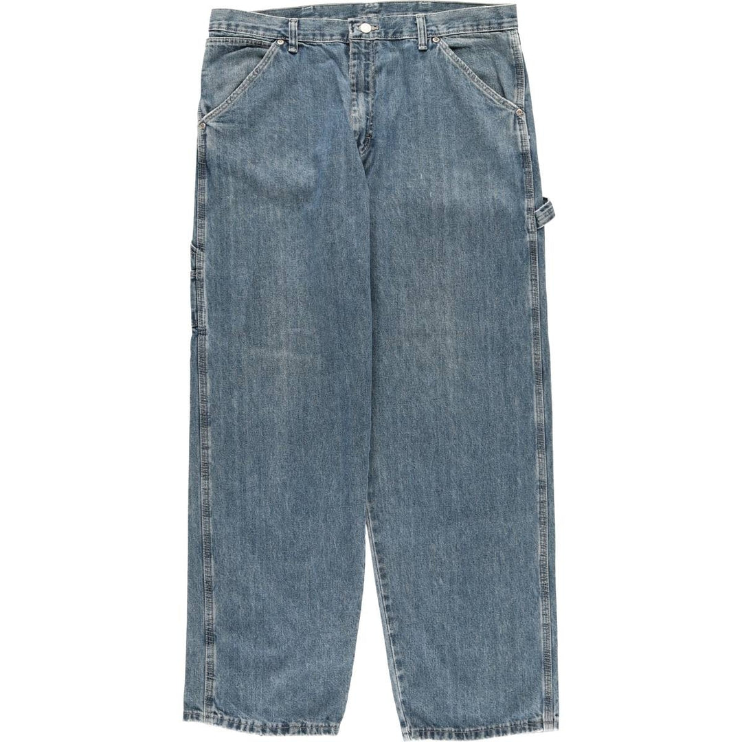 Wrangler Denim Painter Pants for Men, W36 cotton Blue type light blue Vintage Second Hand