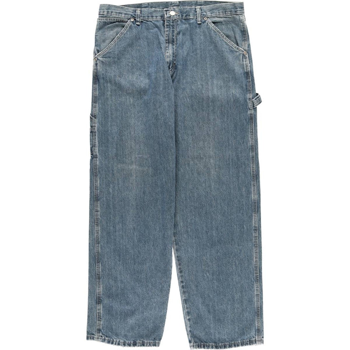 Wrangler Denim Painter Pants for Men, W36 cotton Blue type light blue Vintage Second Hand