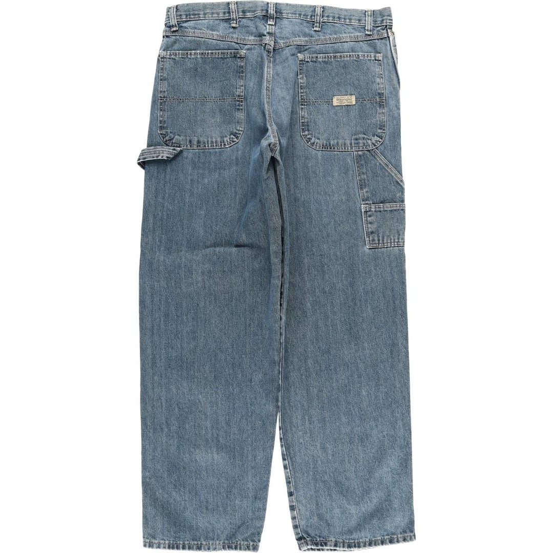 Wrangler Denim Painter Pants for Men, W36 cotton Blue type light blue Vintage Second Hand