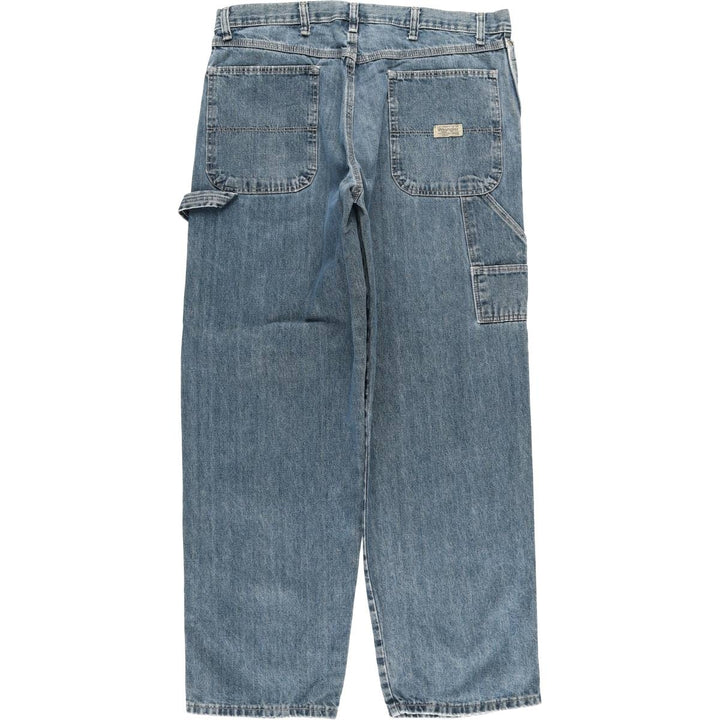Wrangler Denim Painter Pants for Men, W36 cotton Blue type light blue Vintage Second Hand