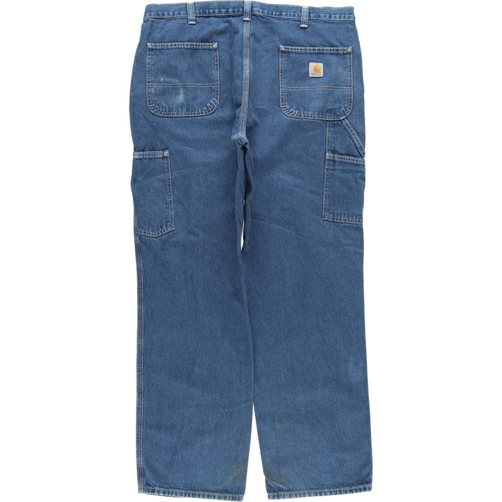 Carhartt Dungaree Fit Denim Painter Pants, Men's, W37 equivalent cotton blue type Vintage Second Hand
